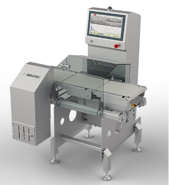 Industrial check weigher system for packaged food weight control in Saudi Arabia