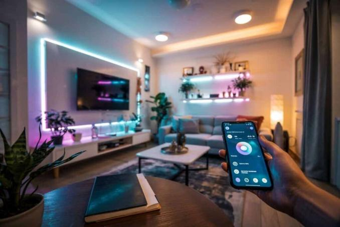 Smart lighting system with automated and energy-efficient illumination in Saudi Arabia