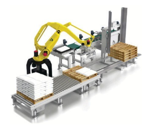 Robotic palletizer system for automated pallet loading in Saudi Arabia